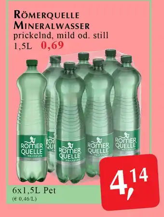 Winkler Markt Römerquelle mineralwasser Angebot