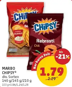 PENNY Marbo chipsy Angebot