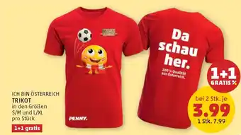 PENNY Ich bin österreich trikot Angebot