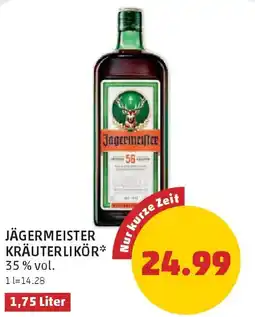 PENNY Jägermeister kräuterlikör Angebot