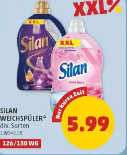 PENNY Silan WEICHSPÜLER Angebot