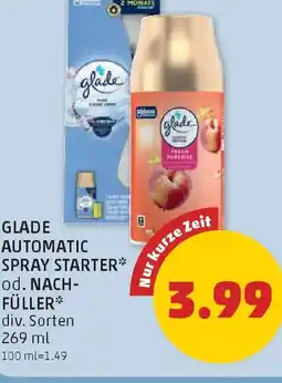 PENNY Glade automatic spray starter od. nach- füller Angebot