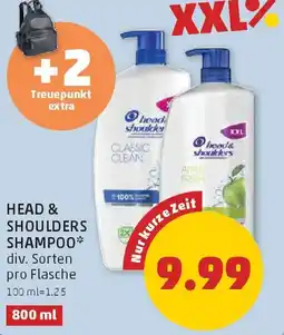 PENNY Head & shoulders shampoo Angebot