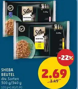PENNY Sheba beutel Angebot