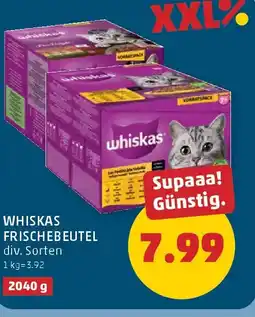 PENNY Whiskas frischebeutel Angebot