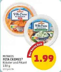 PENNY MITAKOS FETA CREMES und Pikant Angebot