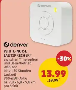 PENNY White-noise lautsprecher Angebot