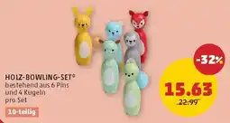 PENNY Holz-bowling-set Angebot