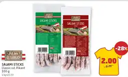 PENNY Salami sticks Angebot