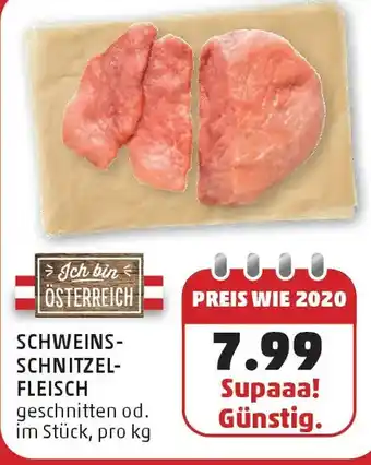PENNY Schweins- schnitzel- fleisch Angebot