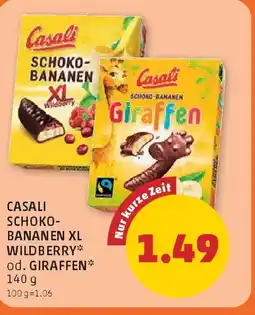 PENNY Casali schoko- bananen xl Wildberry od. Giraffen Angebot
