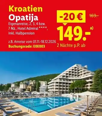 Kroatien Opatija