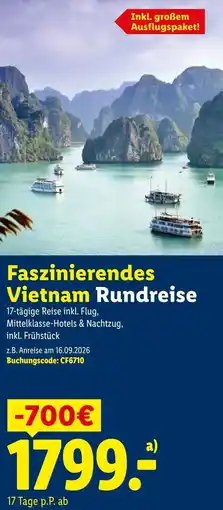 Lidl Reisen Faszinierendes Vietnam Rundreise Angebot