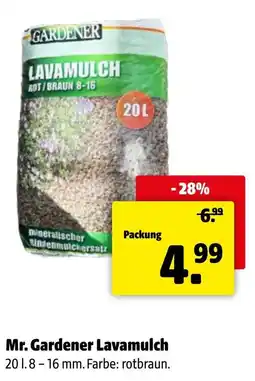 Eurogast Grissemann Mr Gardener Lavamulch Angebot