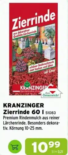 Salzburger Lagerhaus KRANZINGER Zierrinde Angebot