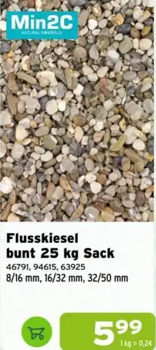Salzburger Lagerhaus Flusskiesel bunt Sack Angebot