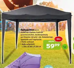 Salzburger Lagerhaus Faltpavillon Angebot