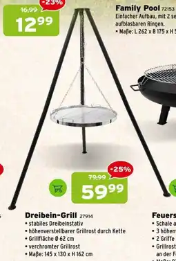 Salzburger Lagerhaus Dreibein Grill Angebot