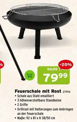 Salzburger Lagerhaus Feuerschale mit Rost Angebot