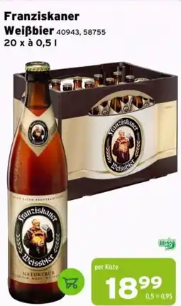 Salzburger Lagerhaus Franziskaner Weißbier Angebot