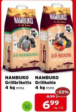 Salzburger Lagerhaus Nambuko Grillkohle Grillbriketts Angebot