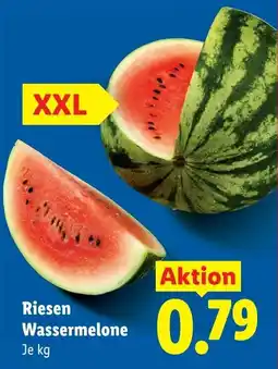 Lidl Riesen Wassermelone Angebot