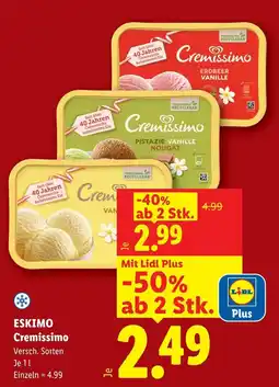 Lidl Eskimo cremissimo Angebot