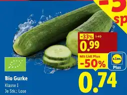 Lidl Bio Gurke Angebot