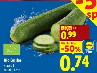 Lidl Bio Gurke Angebot