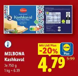 Lidl Milbona kashkaval Angebot