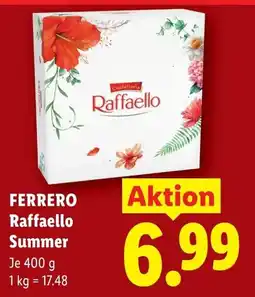Lidl Ferrero raffaello summer Angebot