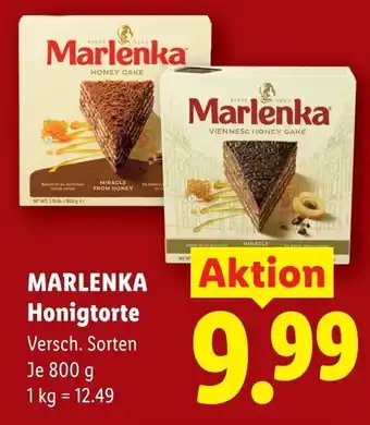 Lidl Marlenka honigtorte Angebot