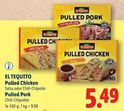 Lidl El tequito pulled chick Angebot