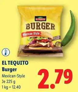 Lidl El tequito burger Angebot