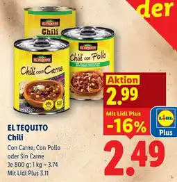 Lidl El tequito chili Angebot
