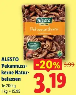 Lidl Alesto pekannusskerne naturbelassen Angebot