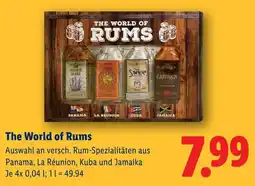 Lidl The World of Rums Angebot