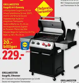 Lidl Grillmeister gasgrill 4+1 flammig Angebot