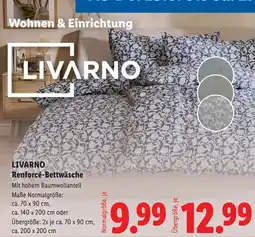 Lidl Livarno renforcé bettwäsche Angebot