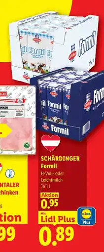 Lidl Schärdinger formil Angebot