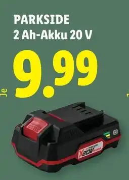Lidl Parkside 2 ah akku 20 v Angebot