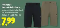 Lidl Parkside herren arbeitsshorts Angebot