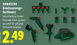 Lidl Parkside bewässerungs sortiment Angebot