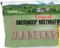MPreis Greisinger Rostbratwürstel Angebot