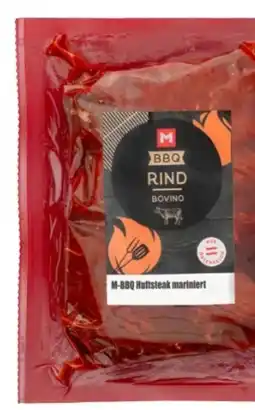 MPreis M-BBQ Rinder Hüftsteak Angebot