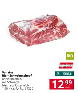 Transgourmet Vonatur Bio Schweinsschopf Angebot