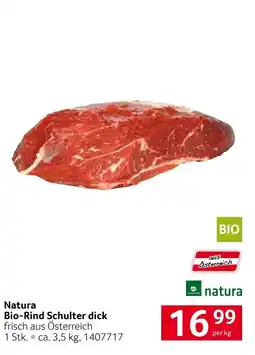 Transgourmet Natura Bio-Rind Schulter dick Angebot