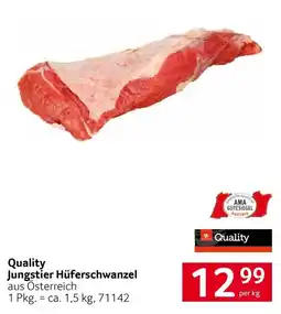 Transgourmet Quality Jungstier Hüferschwanzel Angebot