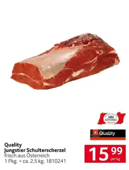 Transgourmet Quality Jungstier Schulterscherzel Angebot