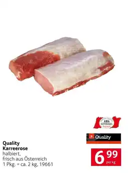 Transgourmet Quality Karreerose halbiert Angebot